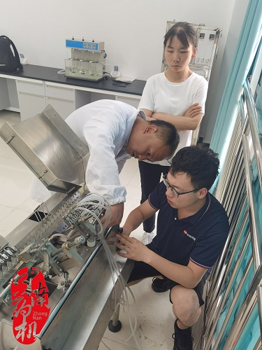 云南理工职业学院︰第二批设备的安装调试